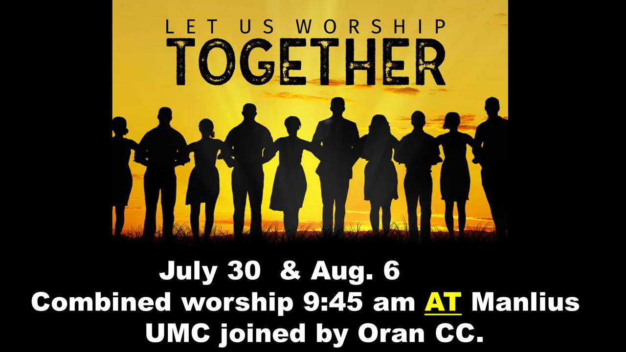 to Manlius United Methodist Church